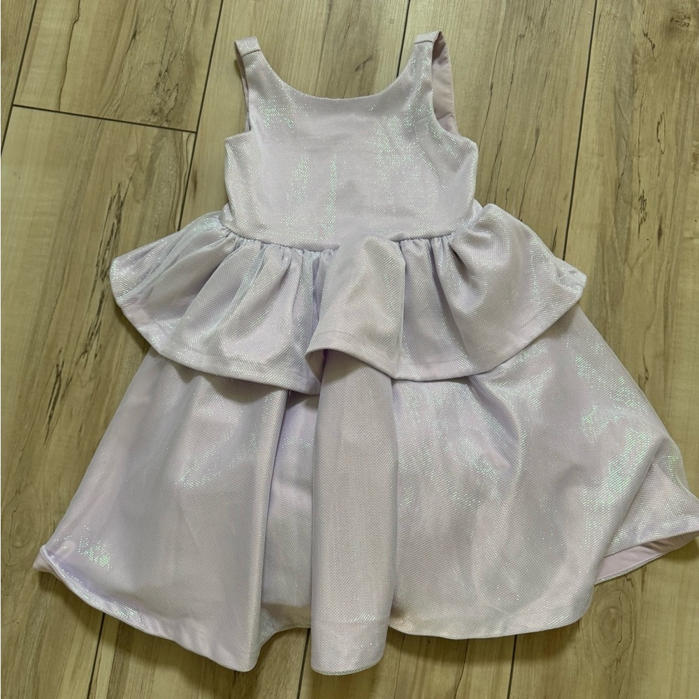 Janie and Jack x Disney Little Mermaid Iridescent Shell Dress